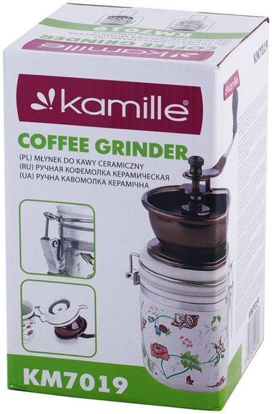 Кавомолка Kamille Coffee Beans механічна (арт. 32322350) фото