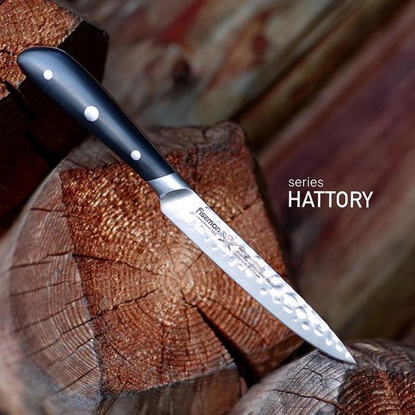 Ніж універсальний Fissman Hattori 13см hammered з нержавіючої сталі (арт. 32324611) фото