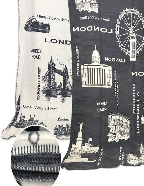 Плед BELIZZA "London" 200х220см, Євро (арт. 32327435) фото