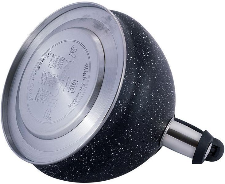 Чайник Kamille Whistling Kettle Marble 2.7л з нержавіючої сталі зі свистком (арт. 32323898) фото