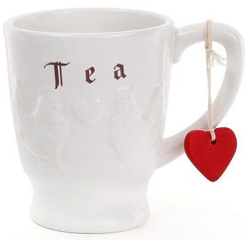 Кружка керамічна "Тоскана" TEA 350мл (чайна чашка) (арт. 32314015) фото