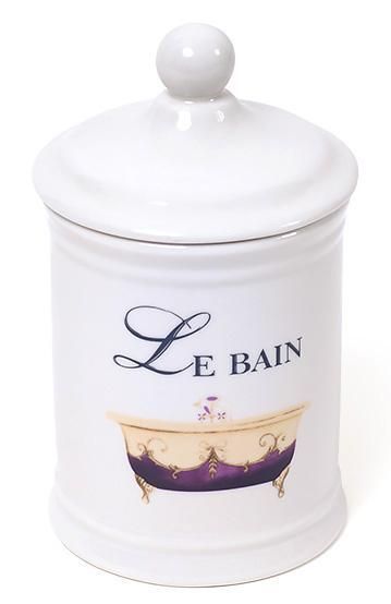 Ємність LE BAIN Ø10.5х18.5см для засобів гігієни, фарфор (арт. 3239650) фото - "RestoMarket" Ємність LE BAIN Ø10.5х18.5см для засобів гігієни, фарфор (арт. 3239650) фото