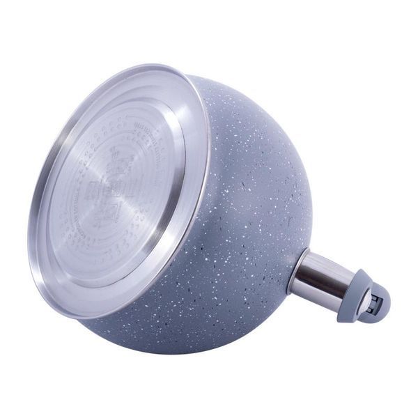 Чайник Kamille Whistling Kettle 3л з нержавіючої сталі зі свистком (чорний граніт) (арт. 32329217) фото