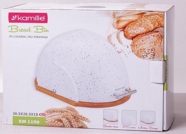Хлібниця Kamille Breadbasket Marble 36.5х26.5см (арт. 32314479) фото - "RestoMarket" Хлібниця Kamille Breadbasket Marble 36.5х26.5см (арт. 32314479) фото
