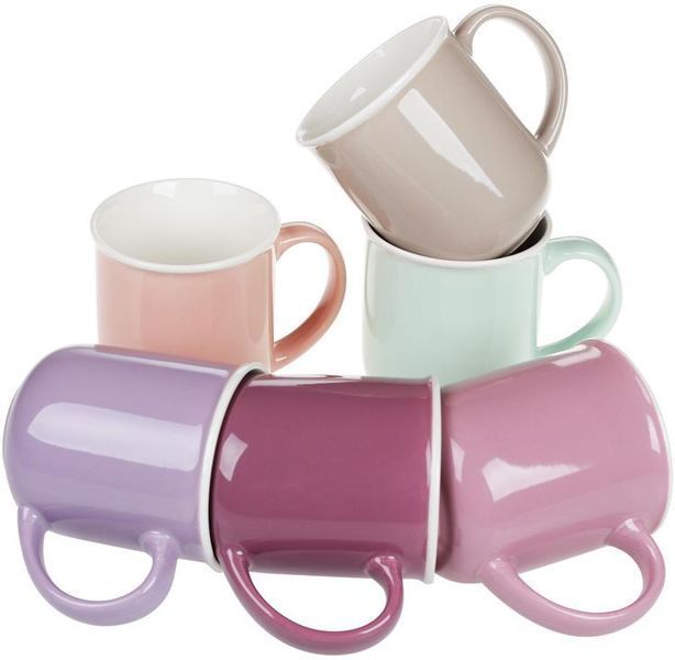 Кружка "Лавандове поле" 380мл порцелянова, пастель (арт. 32319526) фото