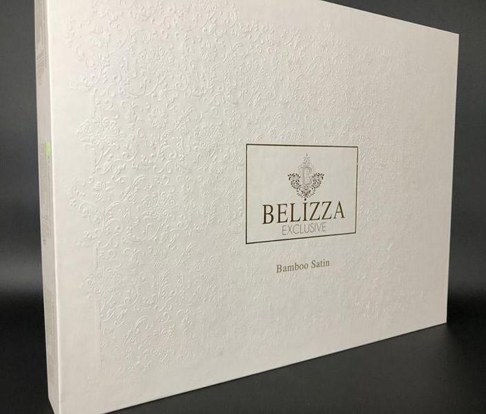 Комплект постільної білизни Belizza "Roman Denim" (євро) сатин (арт. 32324306) фото